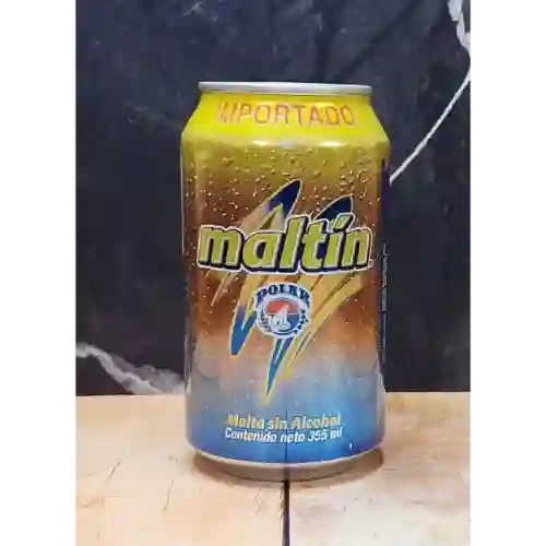 Bebida lata 355 cc malta maltín polar