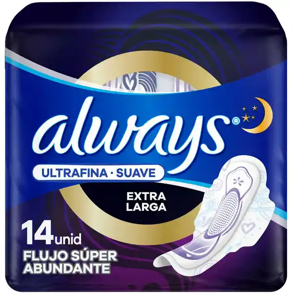 Toalla Fem Always Noche Ultra Suave 1