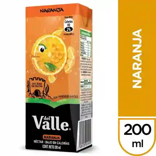 Jugo de Naranja en Caja Del Valle 200 ml