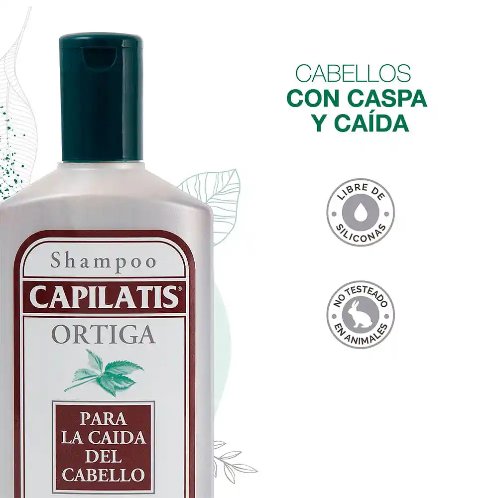 Capilatis Shampoo Cartiga Con Capuchina Para La Caspa