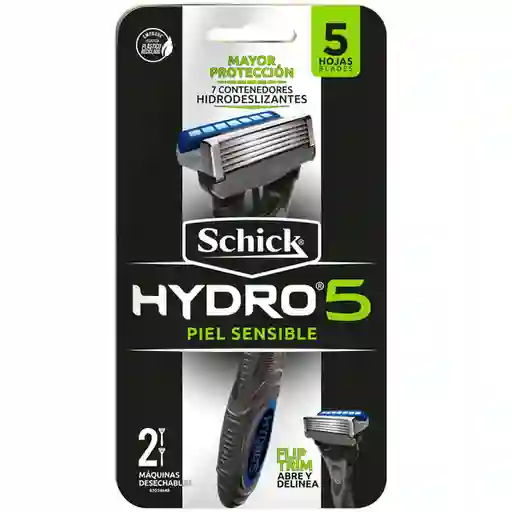 Schick Hojas Y Maquinas De Afeitar Schic Hydro 5 Sens Maq X2