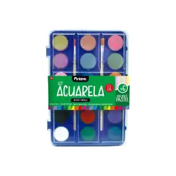 Torre Set de Acuarelas de Colores Pastel