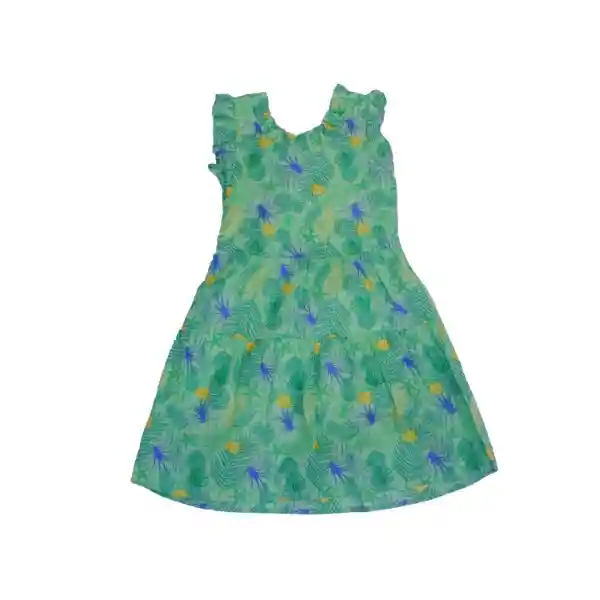 Vestido Niña Verde Pillin 4 a