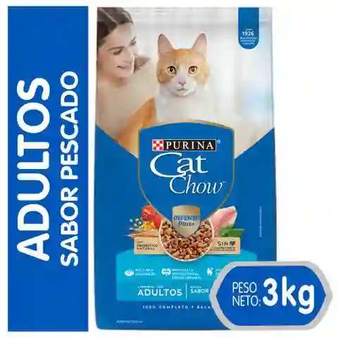 Cat Chow Alimento Para Gato Adulto Sabor Pescado