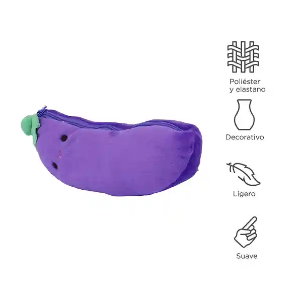 Miniso Peluche de Berenjena Fruit Penguin