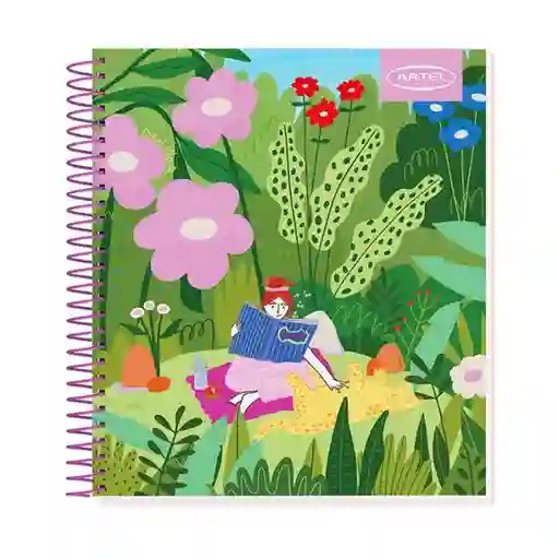 Artel Cuaderno Book 120 Hojas Dani Blanq