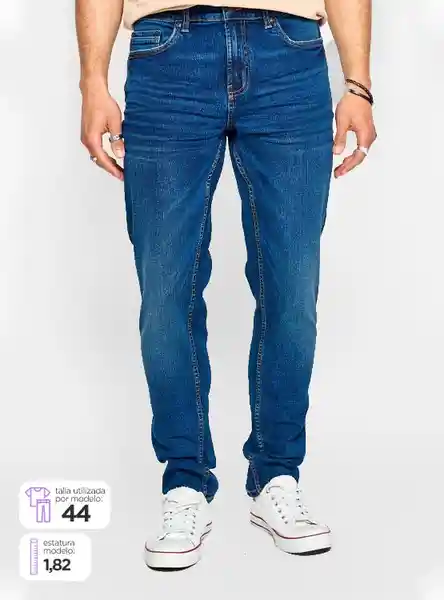 Jeans Hombre Index Slim Talla 44