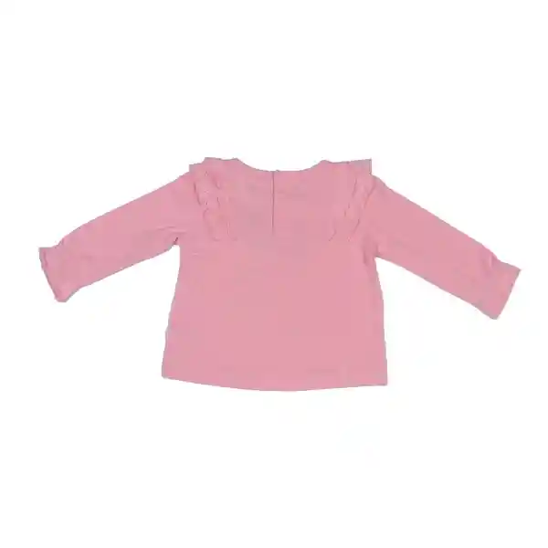 Polera Bebe Niña Rosado Pillin 18 M