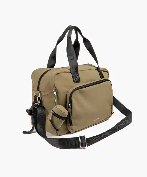 Lounge Bolso Maternal Nylon Verde Musgo