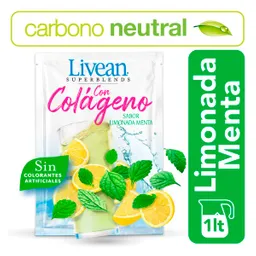 Livean Jugo Colágeno Limón Menta