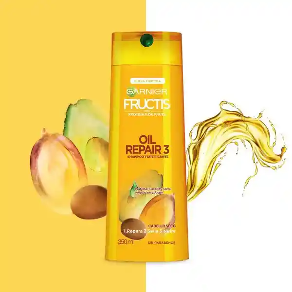 Garnier-Fructis Shampoo Oil Repair 3