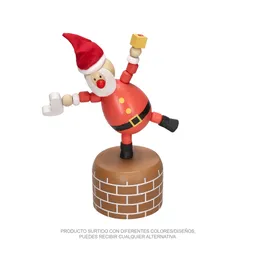 Figura Navideña de Madera Casaideas