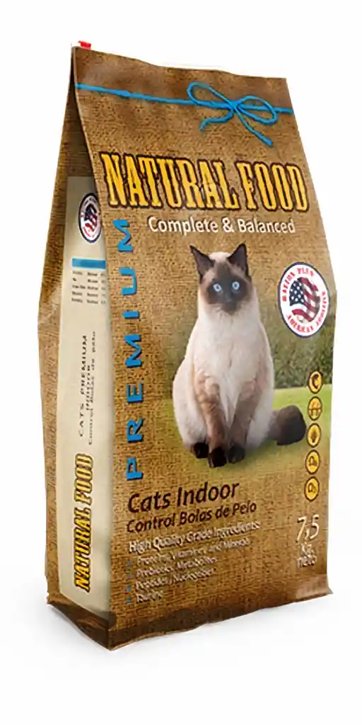 Natural Food Alimento Para Gato Indoor Premium