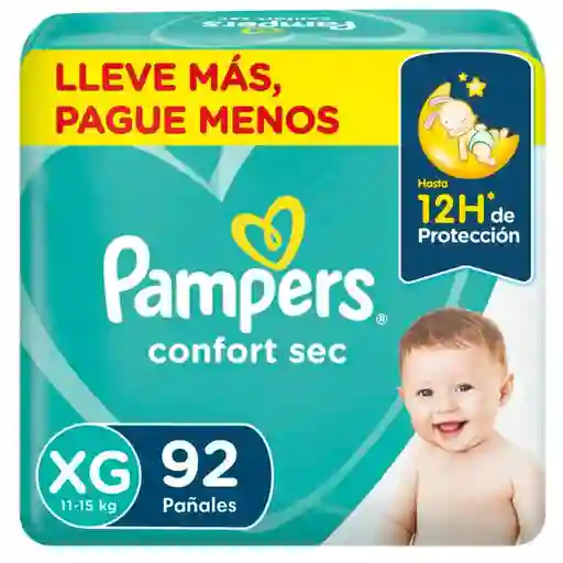 Pampers Pañal Confort Sec SX