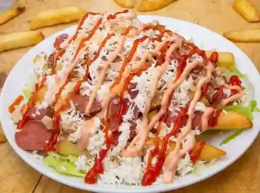 Salchipapas Mixtas