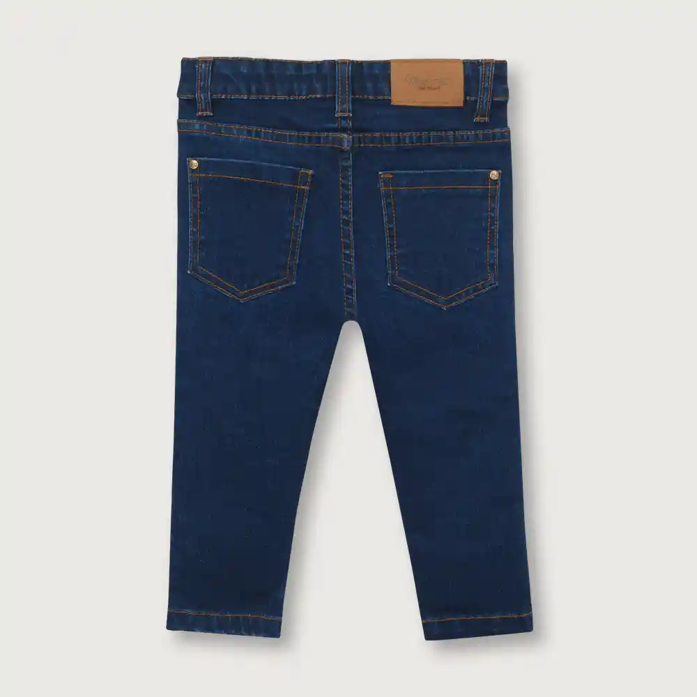 Jean De Niño Azul Talla 12m