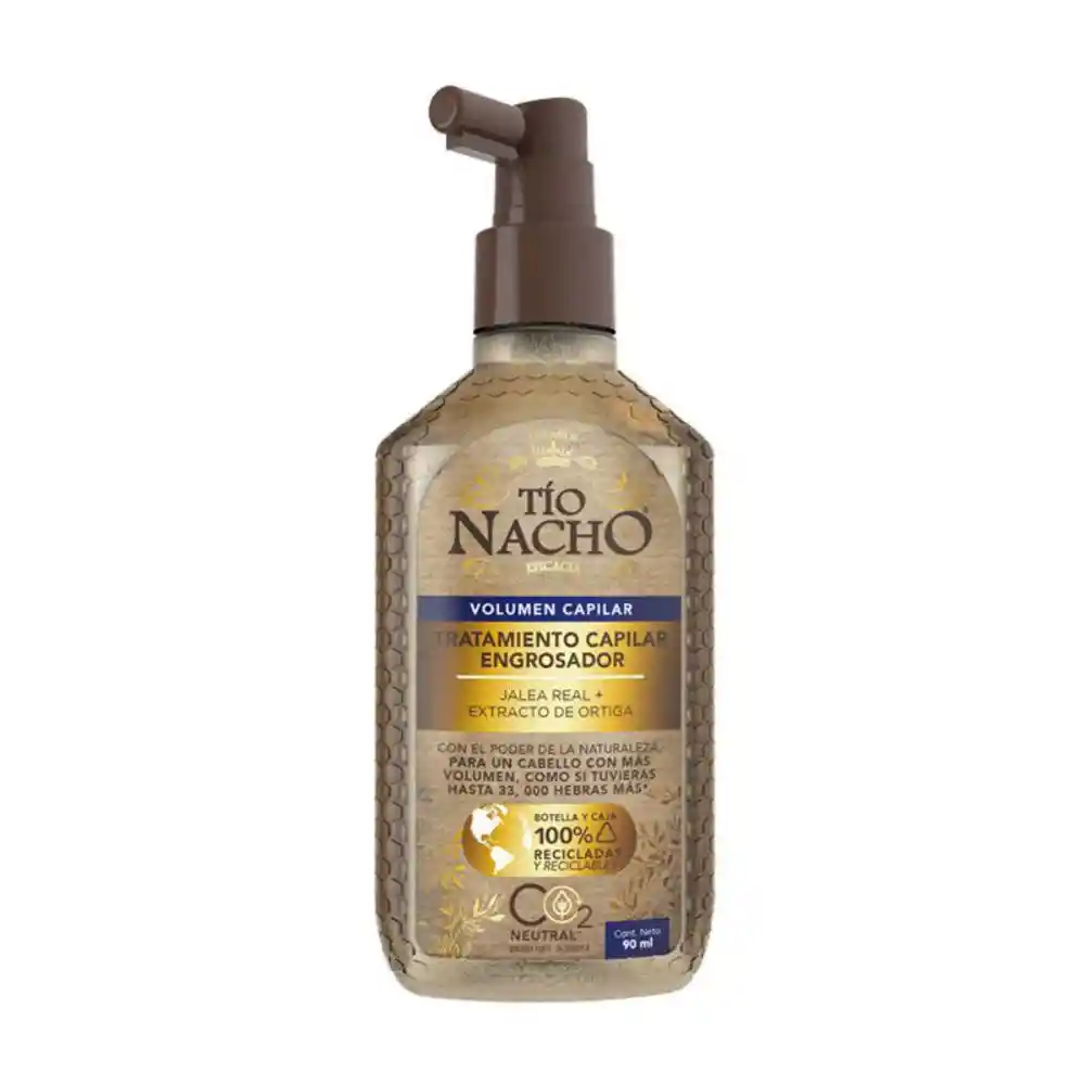 Tratamiento Capilar Engrosador Tio Nacho 90 Ml