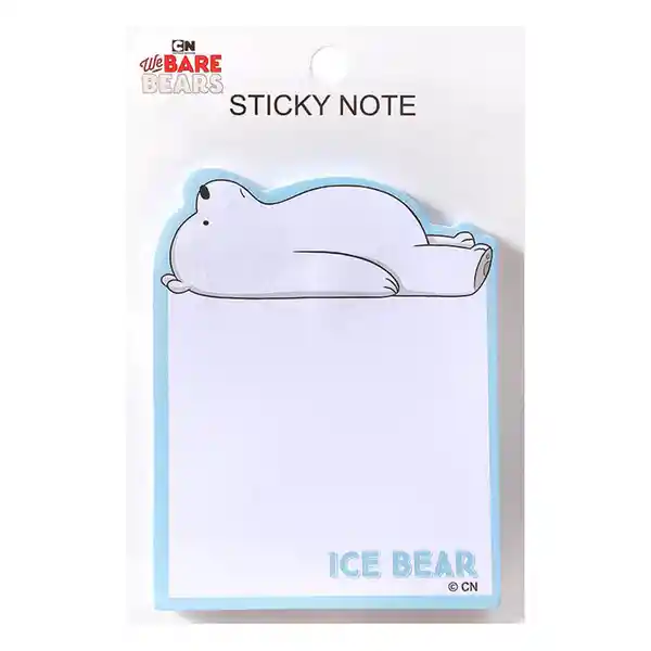 Miniso Nota Adhesiva we Bare Bears