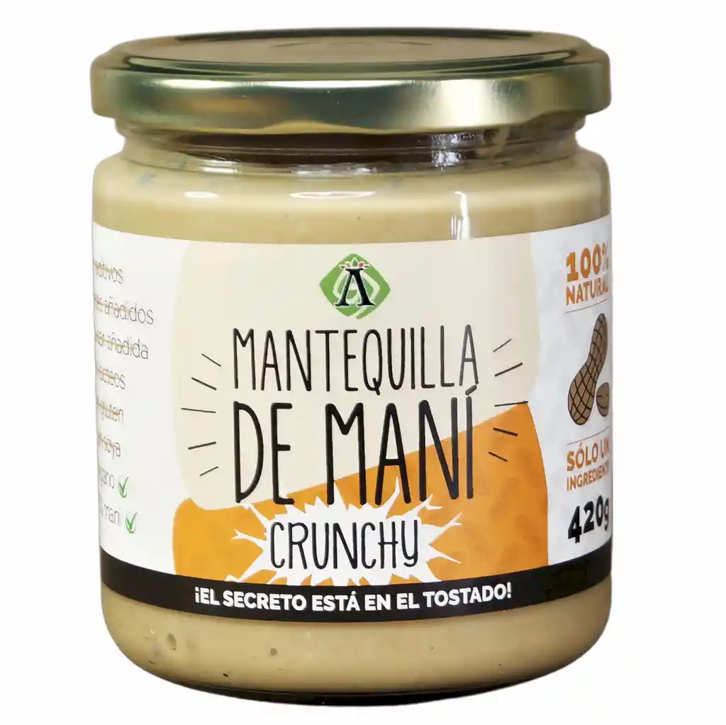 Ambrosia Mantequilla de Maní - Crunch