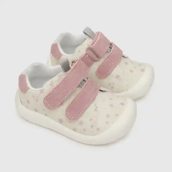 Zapatillas Para Niña Con Toques de Color Talla 17 Colloky