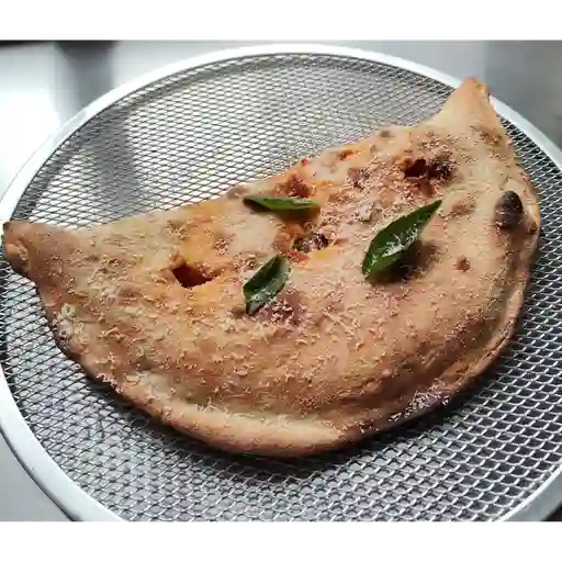 Calzone funghi bacon