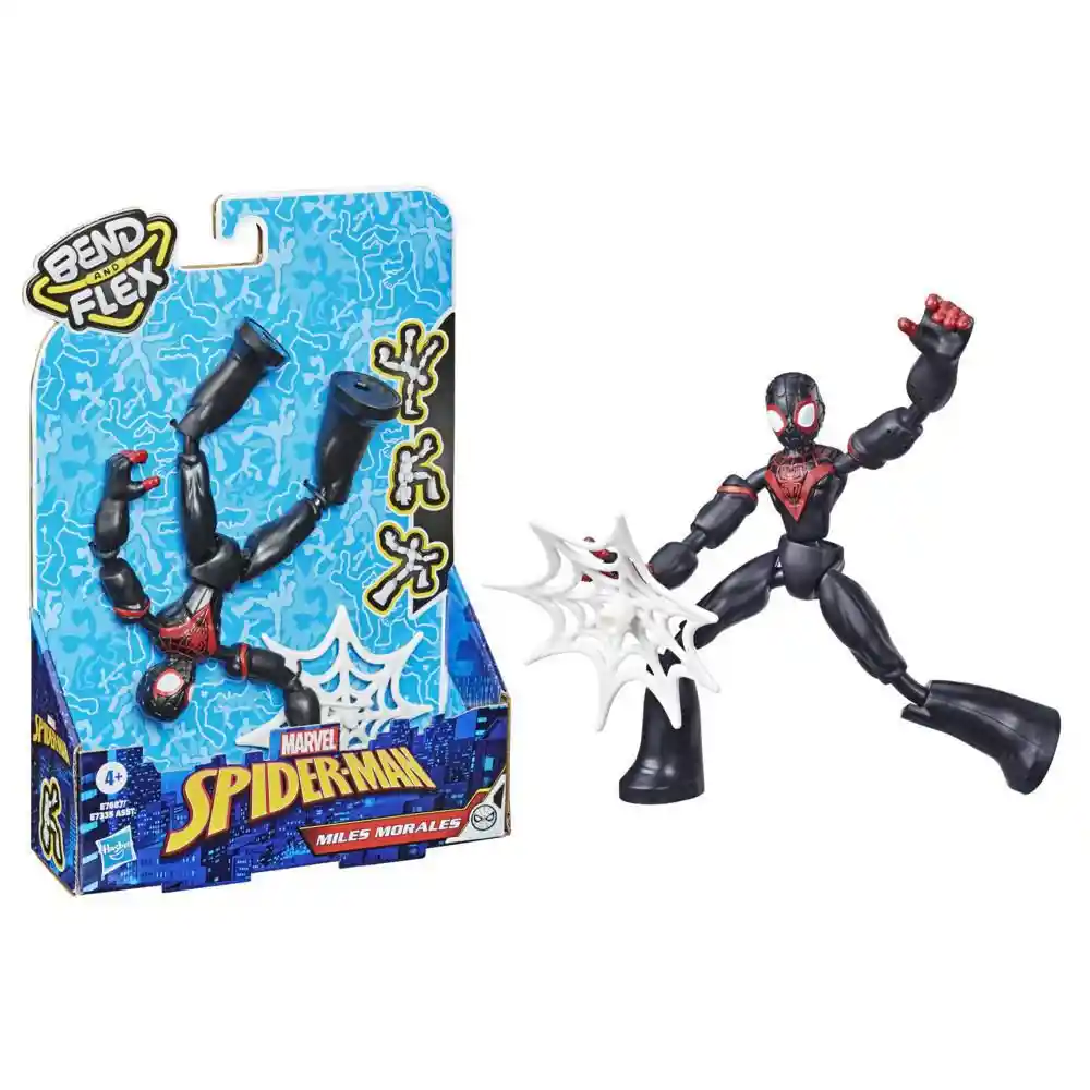 Hasbro Bend And Flex Marvel Spider-man Miles Morales