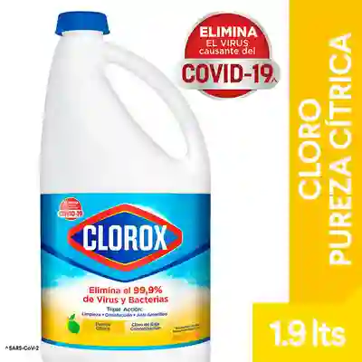 Clorox Cloro Pureza Cítrica