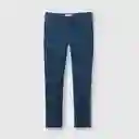 Jegging Estampada De Niña Azul Talla 6a