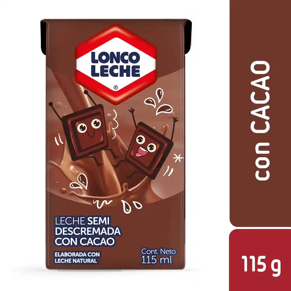 Loncoleche Pack Leche Chocolate 6 X