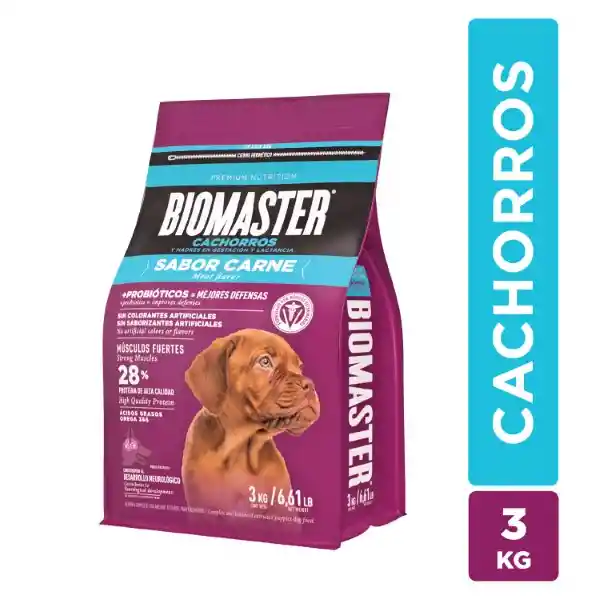 Biomaster Alimento Para Perro Cachorro Carne