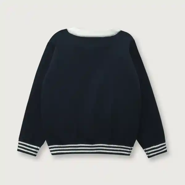 Sweater Esencial de Niño Navy Talla 6M Opaline