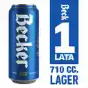 Cerveza Becker Lata Grande, 710 Cc