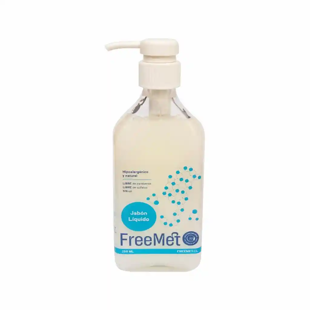 Free Met Jabón Líquido Hipoalergénico y Natural