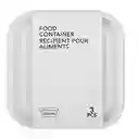 Miniso Set de Contenedor Plástico Color Mixto Capacidad 650 mL