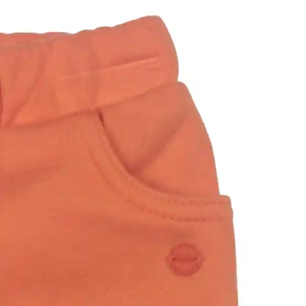 Short Bebe Niña Naranja Pillin 3 a