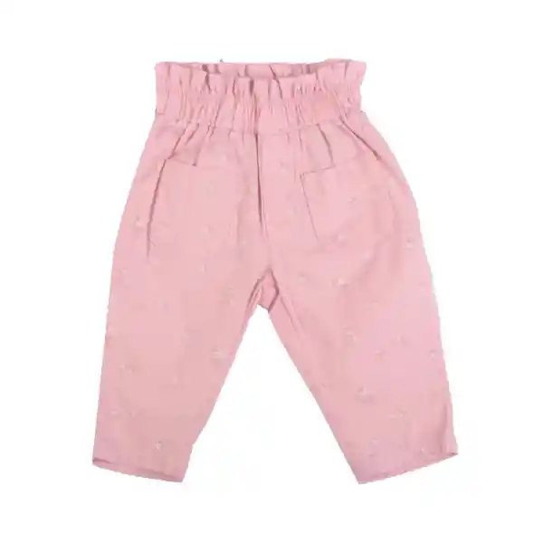 Pantalón Bebe Niña Rosado Pillin 24 M