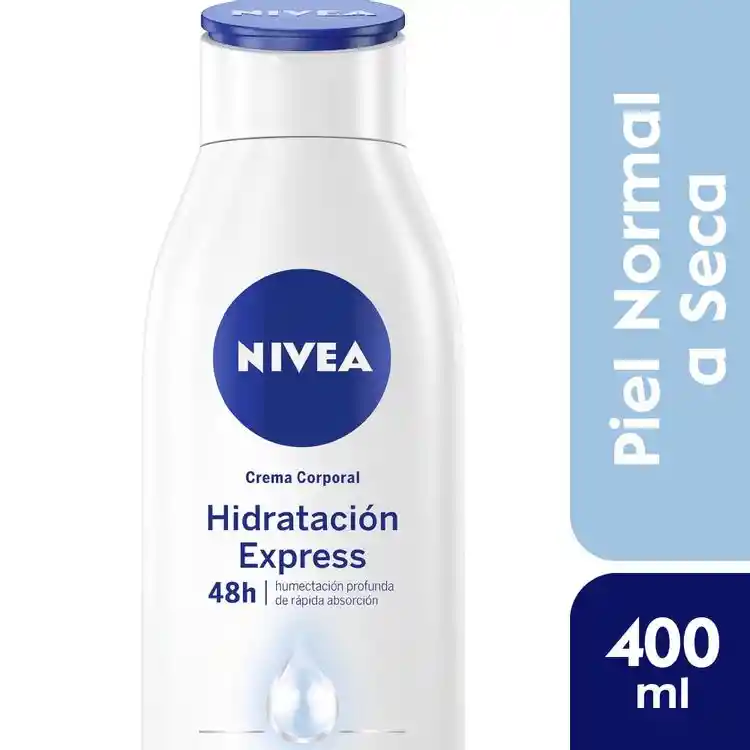 Nivea Crema Corporal Hidratación Express para Piel Normal a Seca