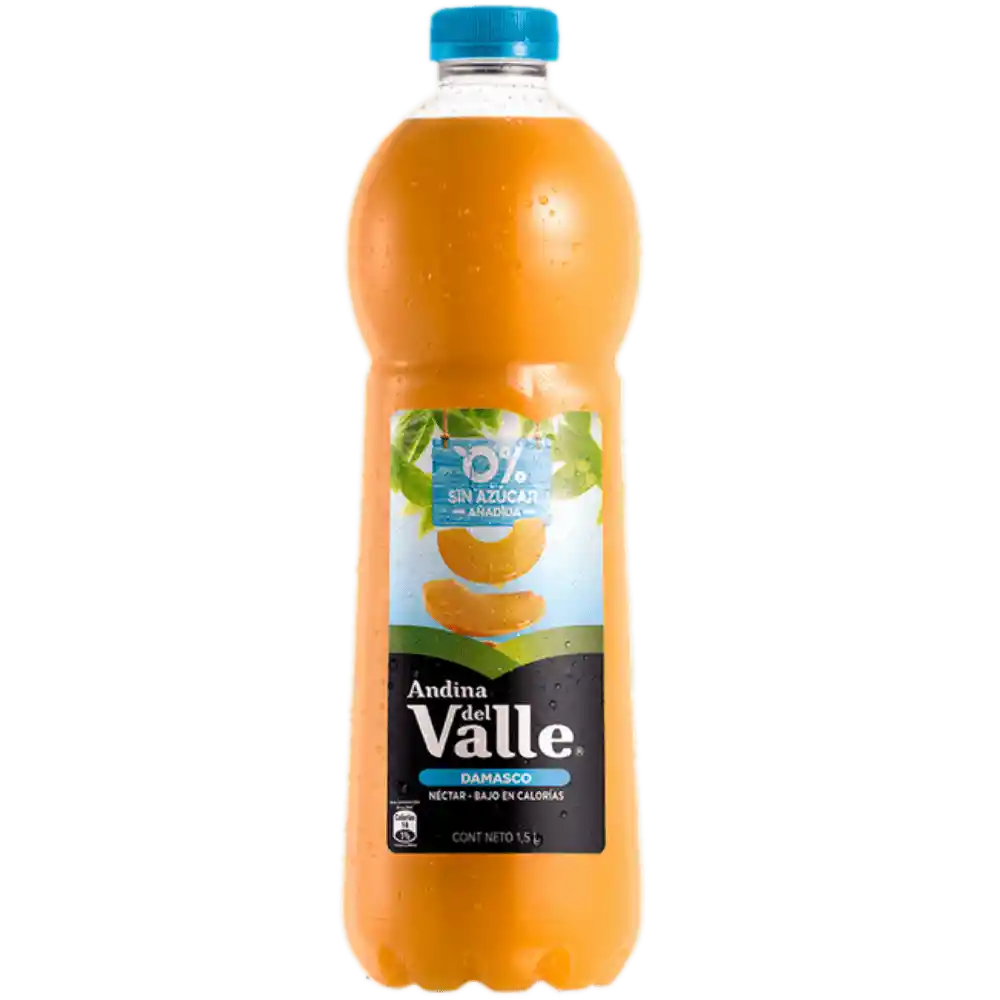 Andina Del Valle Jugo Damasco Sin Azucar