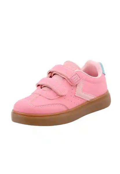 Zapatillas Urbana 2 Velcros Day to Day Fucsia Talla 30 956