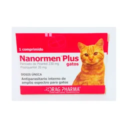 Nanormen Plus Antiparasitario Interno para Gato