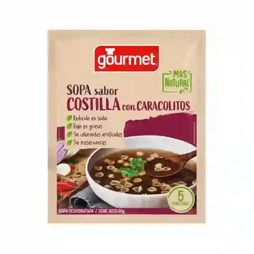 Gourmet Sopa Costilla Caracolito Más Natural