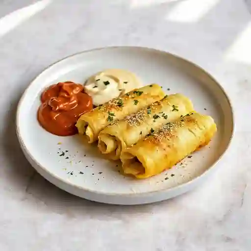 Arrollados X 6 Unidades + 2 Salsas