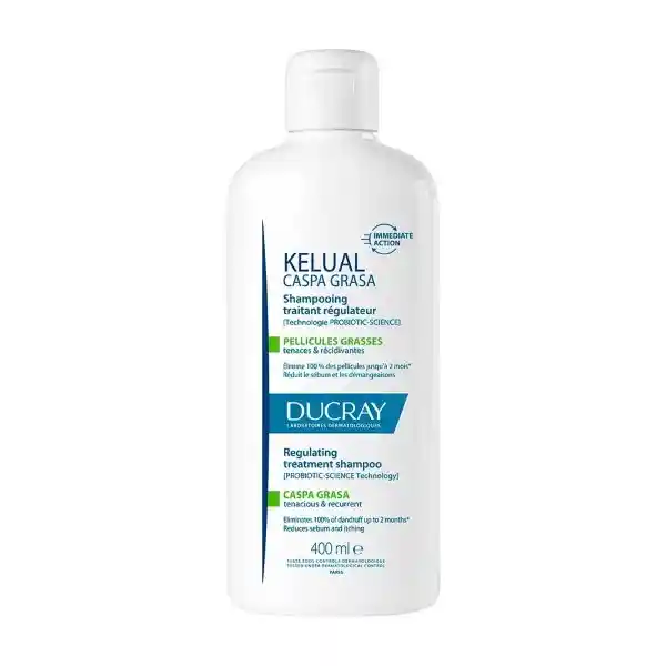 Ducray Shampoo Caspa Grasa Kelual