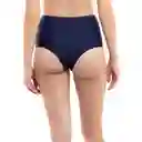 Bikini Calzón Pin up Tanga Azul Marino Talla M Samia