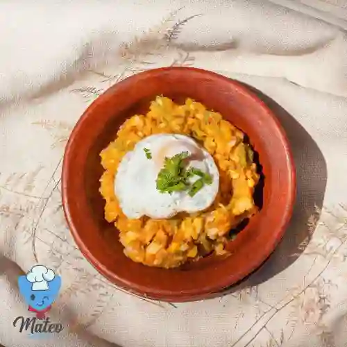 Charquicán con Huevo