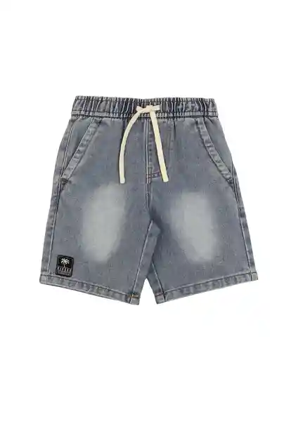 Bermuda Mezclilla Holiday Boys Azul Talla 08 - 259