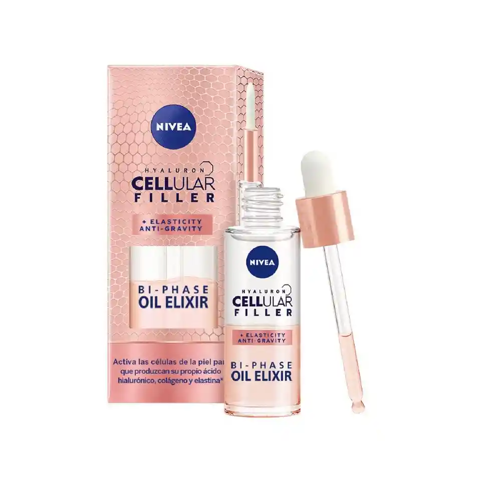 Nivea Serum Aceite Bifásico Hyaluron Cellular Filler