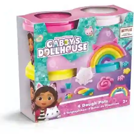 Gabbys Dollhouse Juego 4 Dough - GAB 001
