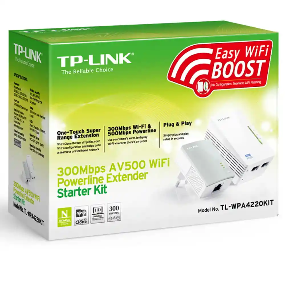 Tp Link Extensor Wifi Powerline Av600