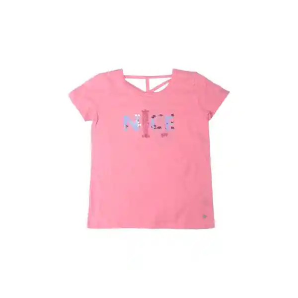 Polera Niña Rosado Pillin 14